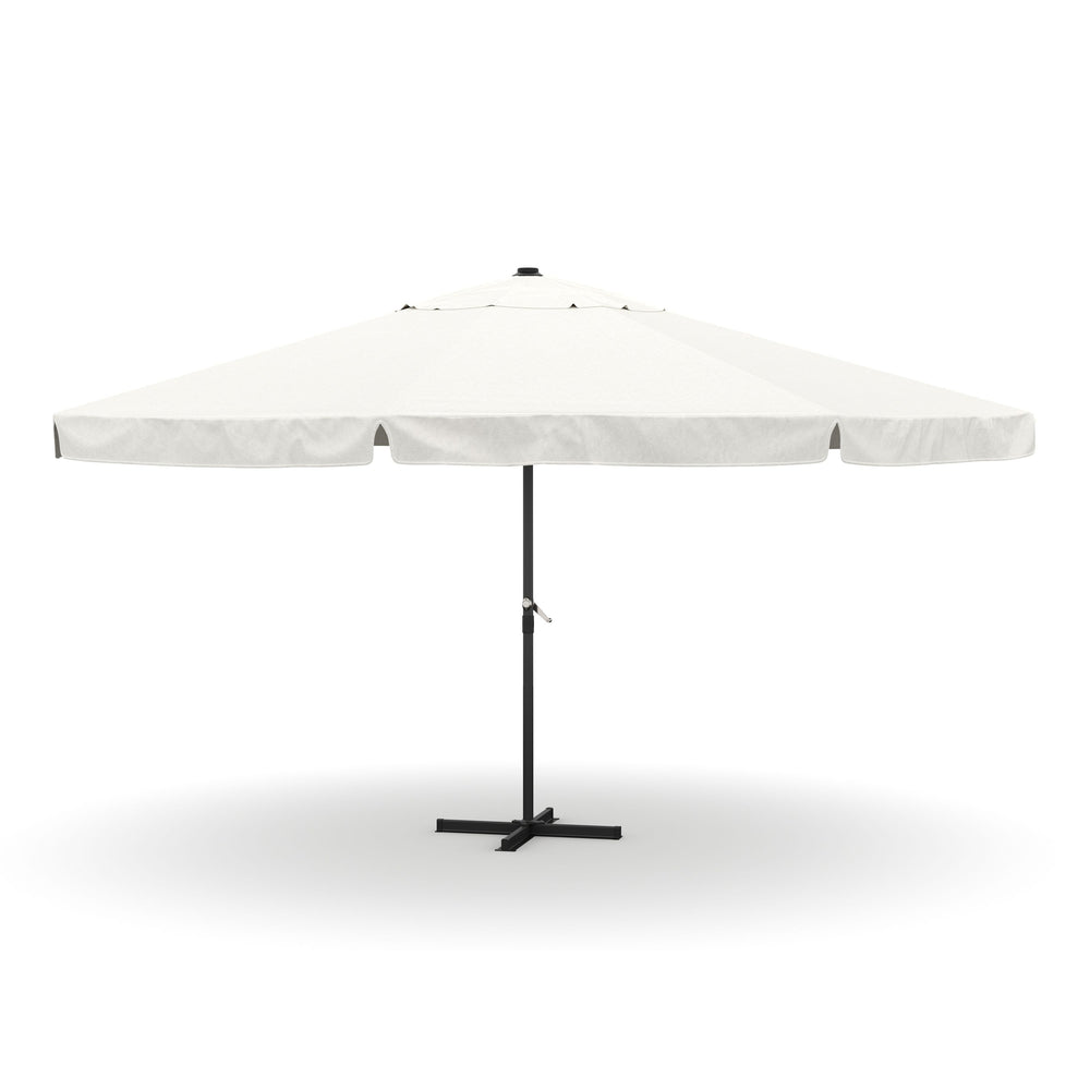 Ombrellone bianco XXL 500 cm