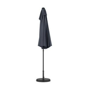 Sonnenschirm halbrund 260 cm anthrazit