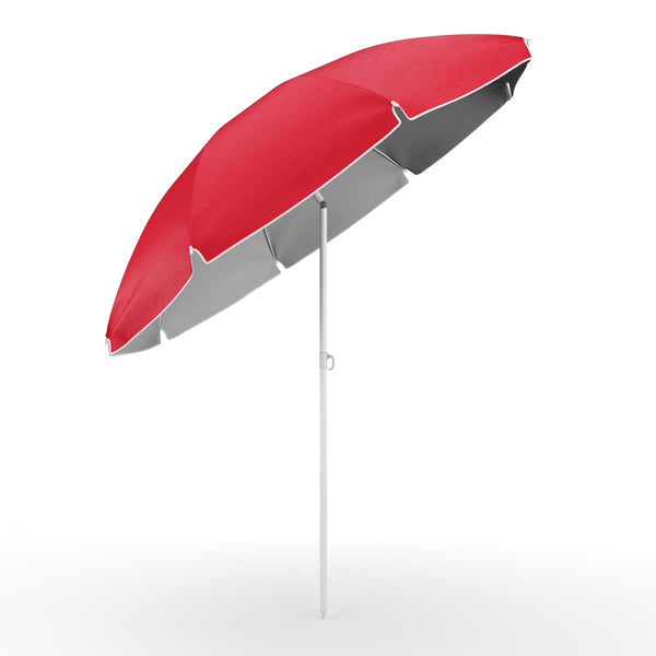 Sonnenschirm Strandschirm 180 cm rot