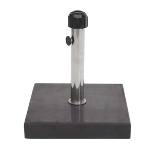 Sonnenschirmständer Schirmständer Granit ~ 24kg eckig schwarz