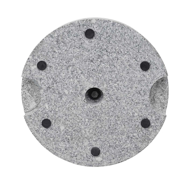Sonnenschirmständer Schirmständer Granit ~ 24kg rund grau