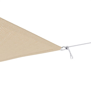 Sonnensegel Dreieck 5 x 5 x 5 m beige