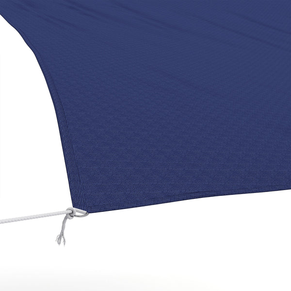 Sonnensegel Dreieck 5x5x5m blau