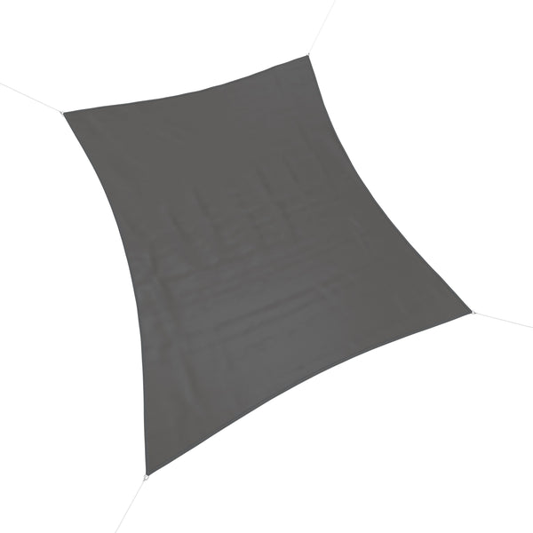 Sonnensegel Polyester 3 x 4 m grau