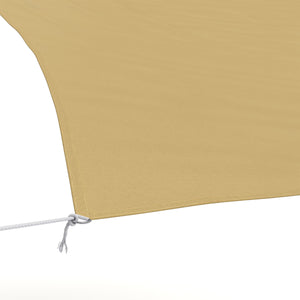 Sonnensegel Polyester 4 x 6 m beige