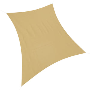 Sonnensegel Polyester 4 x 6 m beige