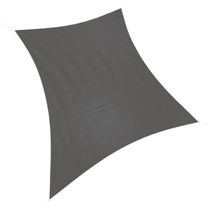 Sonnensegel Polyester 4 x 6 m grau