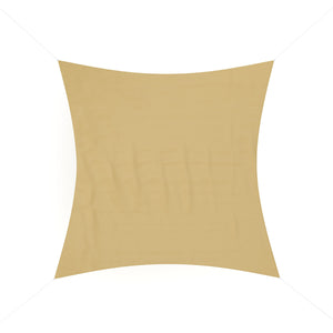 Sonnensegel Polyester Quadrat 5x5m beige