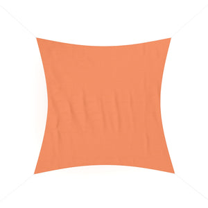 Sonnensegel Quadrat 3.6x3.6m orange