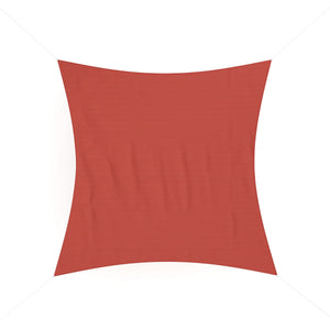Sonnensegel Quadrat 3.6x3.6m rot