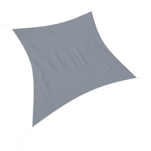Sonnensegel Quadrat 3x3m grau