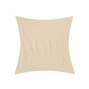 Sonnensegel Quadrat 3x3m beige