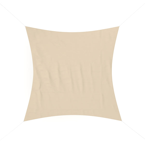 Sonnensegel Quadrat 3x3m beige