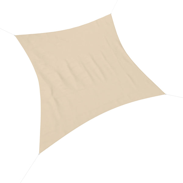 Sonnensegel Quadrat 3x3m beige