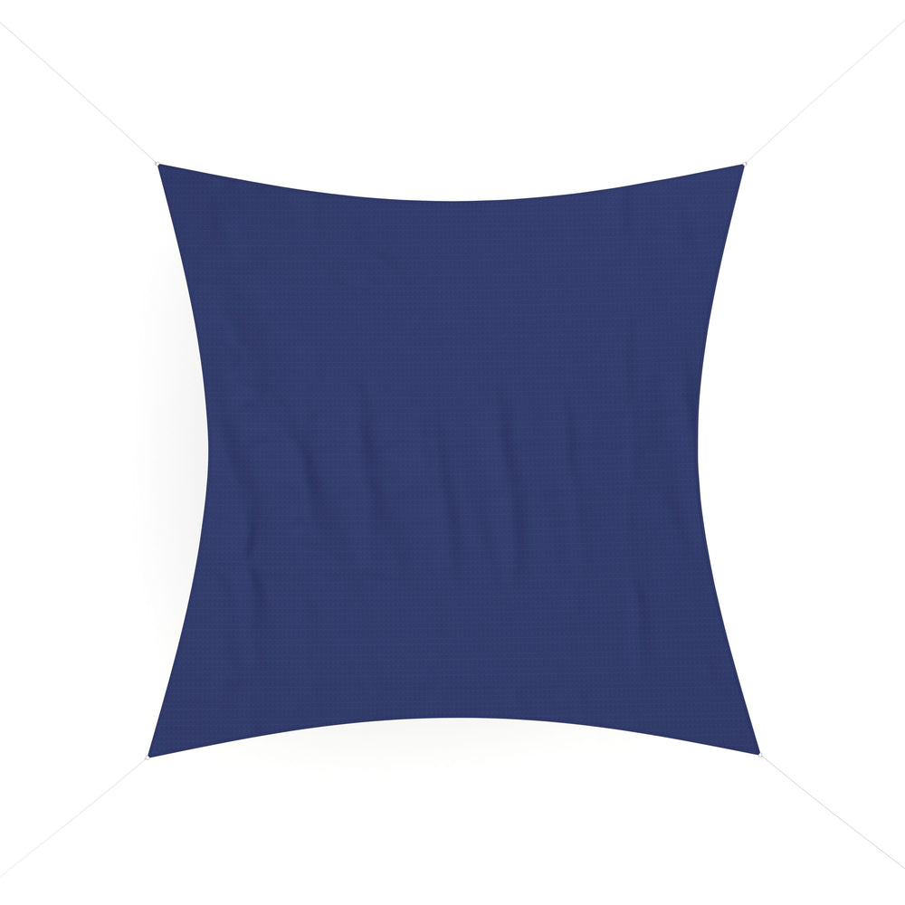 Square sunshade sail 3x3m blue