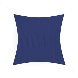 Sonnensegel Quadrat 3x3m blau