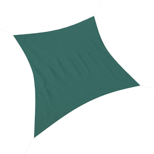 Sonnensegel Quadrat 3x3m grün
