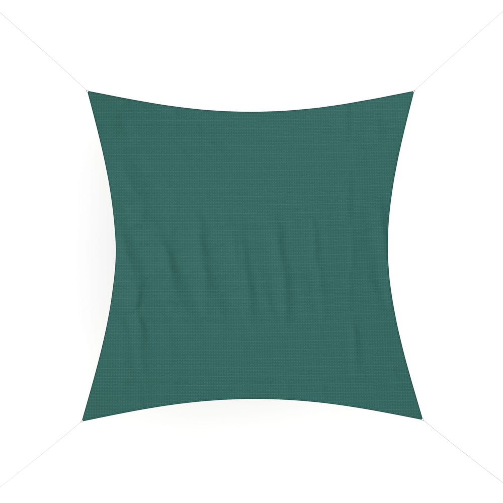 Sunshade sail square 3x3m green