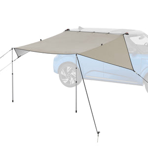 Sonnensegel für Fahrzeug 250 x 400 cm beige