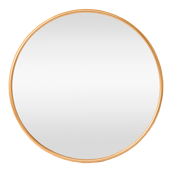 Specchio da parete Ordona Ø50cm oro