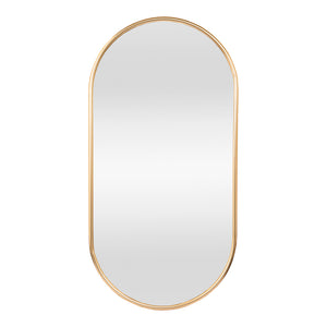 Specchio da parete Picciano 40x80cm oro