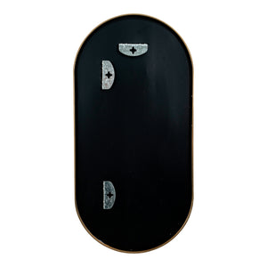 Specchio da parete Picciano 40x80cm oro