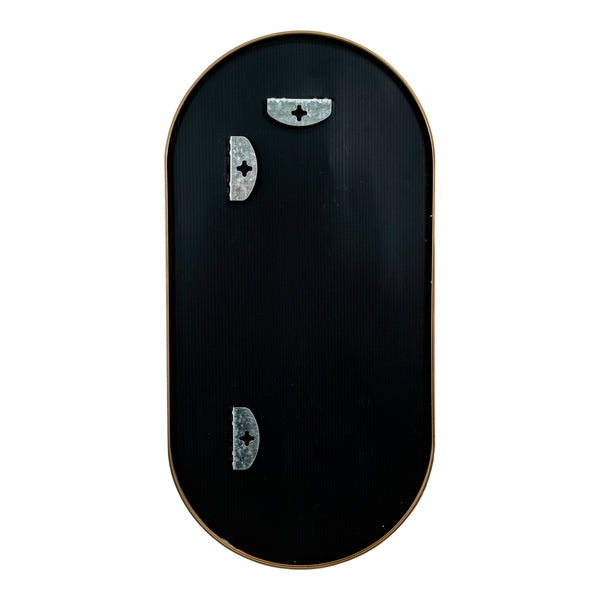 Specchio da parete Picciano 40x80cm oro