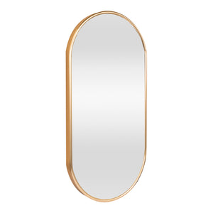 Specchio da parete Picciano 40x80cm oro