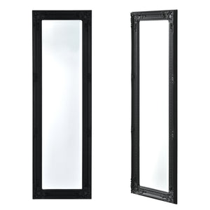 Specchio da parete Livorno 132x42cm Specchio a figura intera Nero Antico