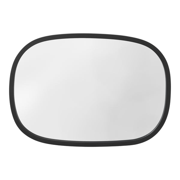 Specchio da parete Copertino 70x50cm nero opaco