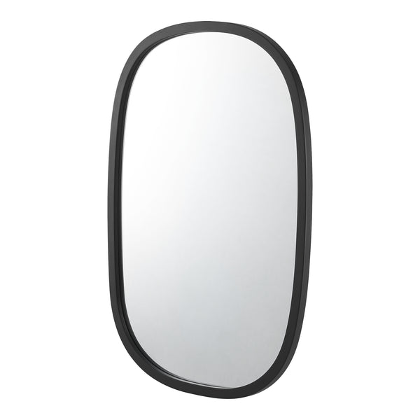 Specchio da parete Copertino 70x50cm nero opaco