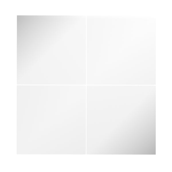 Spiegel Fliesen 4er Set 35 x 35 cm