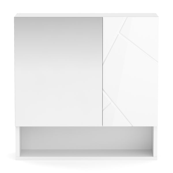 Spiegelschrank Bad AQUALIA 54 x 17 x 55 cm weiss