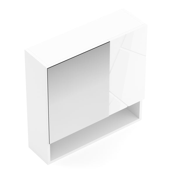 Spiegelschrank Bad AQUALIA 54 x 17 x 55 cm weiss