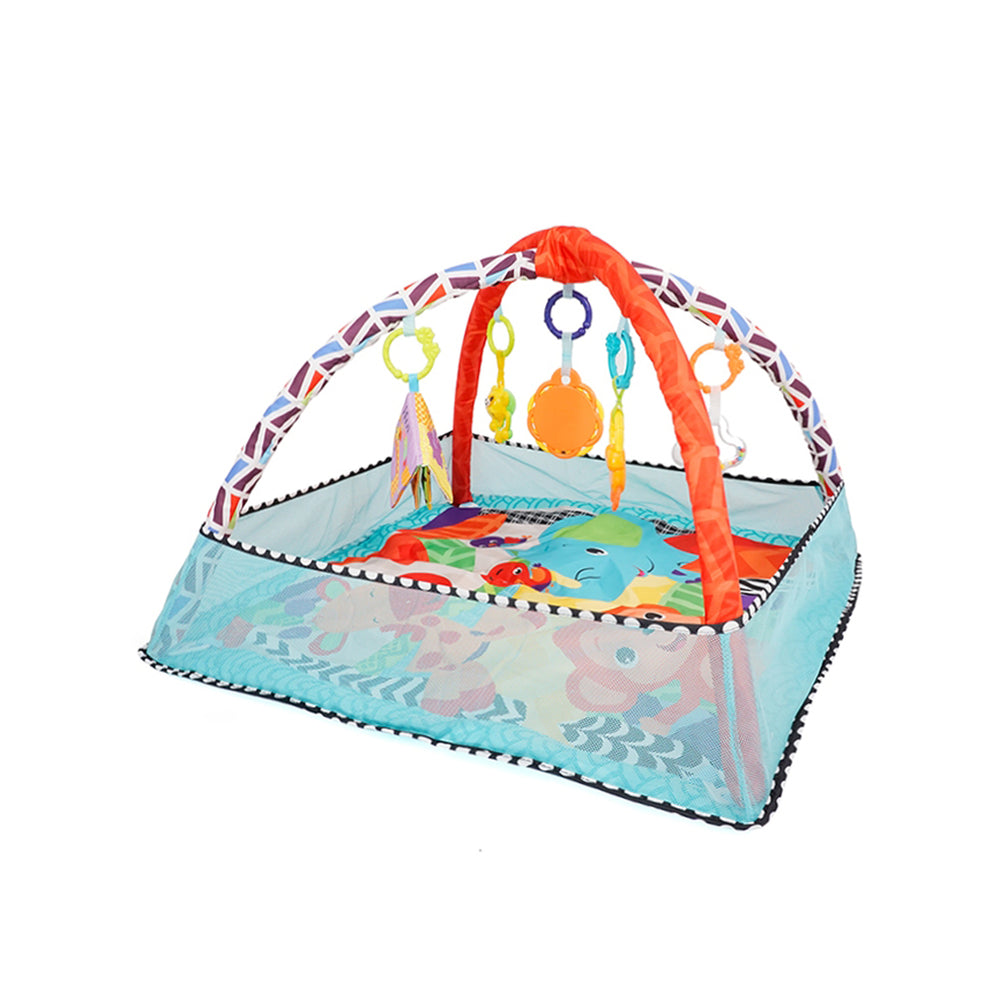 Tappetino da gioco con arco da gioco e palline