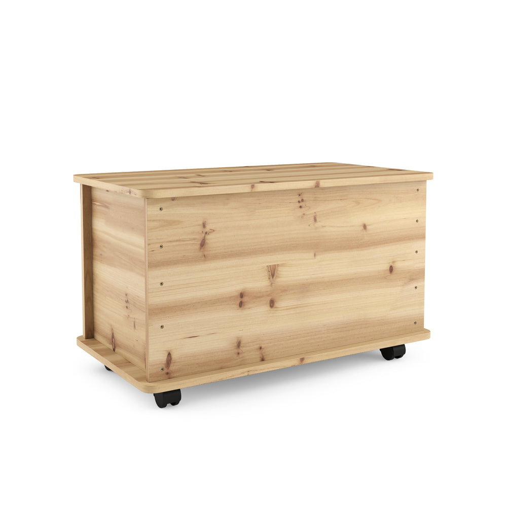 Scatola portagiochi in legno, 73 x 40 x 43 cm, finitura naturale