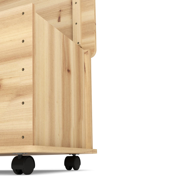 Spielzeugkiste Holz 73 x 40 x 43 cm natur