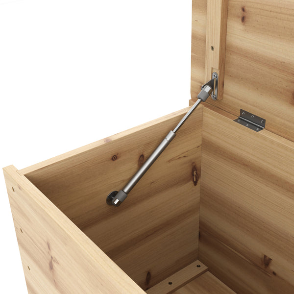 Spielzeugkiste Holz 73 x 40 x 43 cm natur