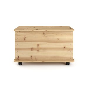 Spielzeugkiste Holz 73 x 40 x 43 cm natur