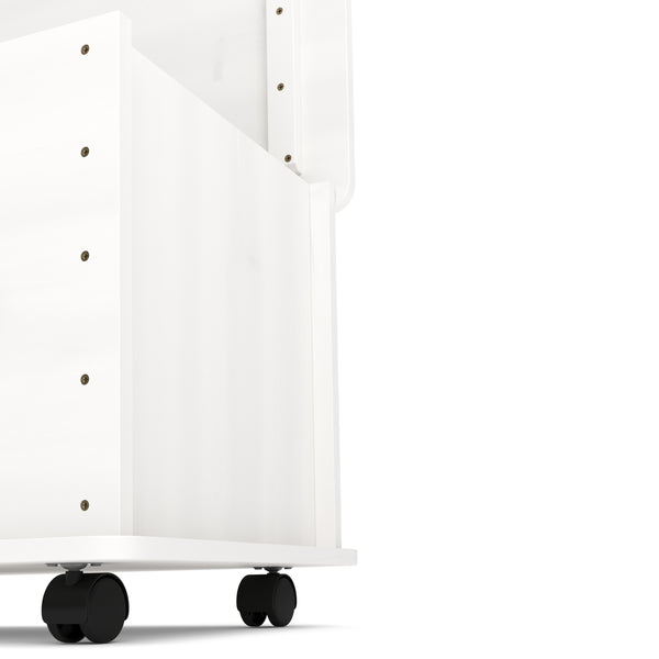 Spielzeugkiste Holz 73 x 40 x 43 cm weiss