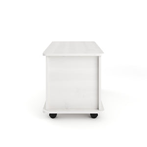 Spielzeugkiste Holz 73 x 40 x 43 cm weiss