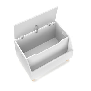 Spielzeugkiste mit Frontablage 60 x 40 x 43 cm weiss