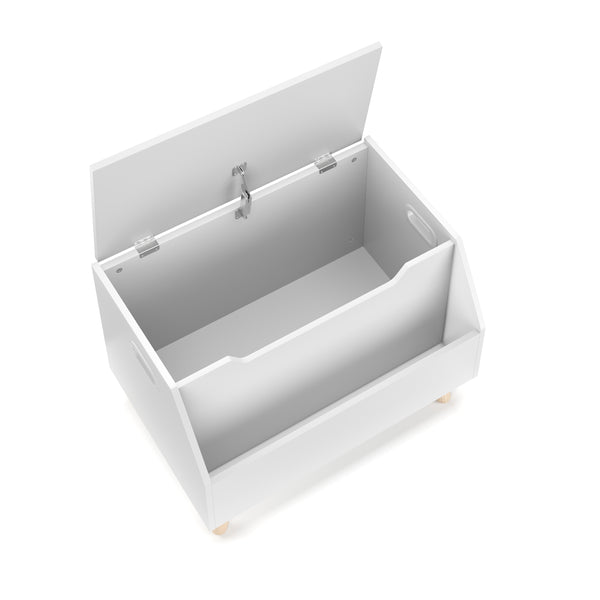Spielzeugkiste mit Frontablage 60 x 40 x 43 cm weiss