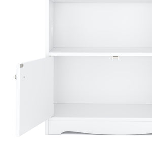 Spielzeugregal Haus DREAMYSTAR 62 x 115 cm weiss/grau
