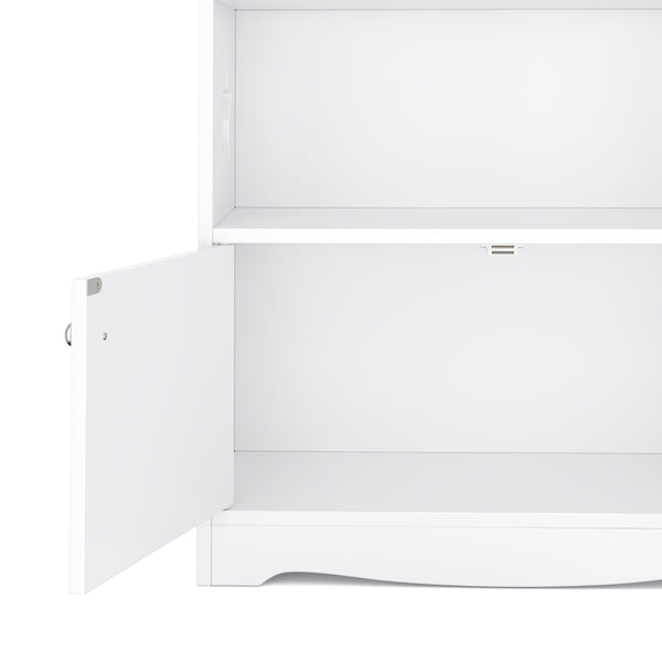 Spielzeugregal Haus DREAMYSTAR 62 x 115 cm weiss/grau