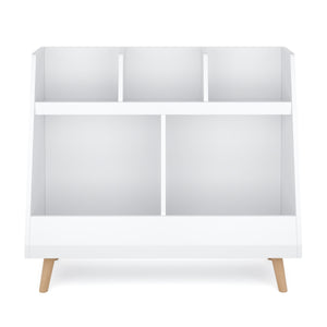 Spielzeugregal Kinderzimmer NORDIC 86 x 78 cm weiss/natur