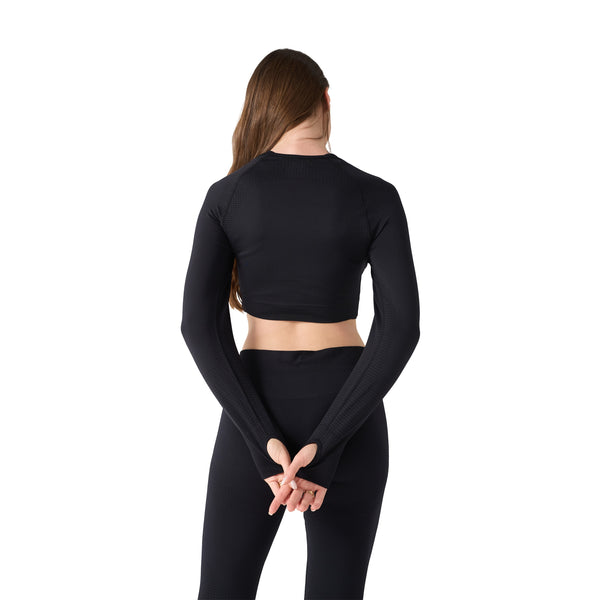 Sport Set Damen 3-teilig Grösse M schwarz