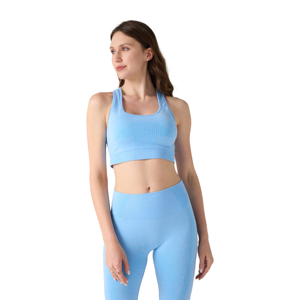 Sport Set Damen 3-teilig Grösse M blau