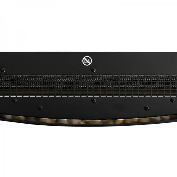 Elektrokamin Wandkamin 1800 Watt LED Fernbedienung Schwarz