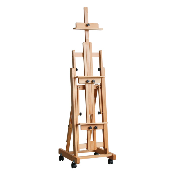 Staffelei Holz 135 - 240 cm waagerecht und senkrecht